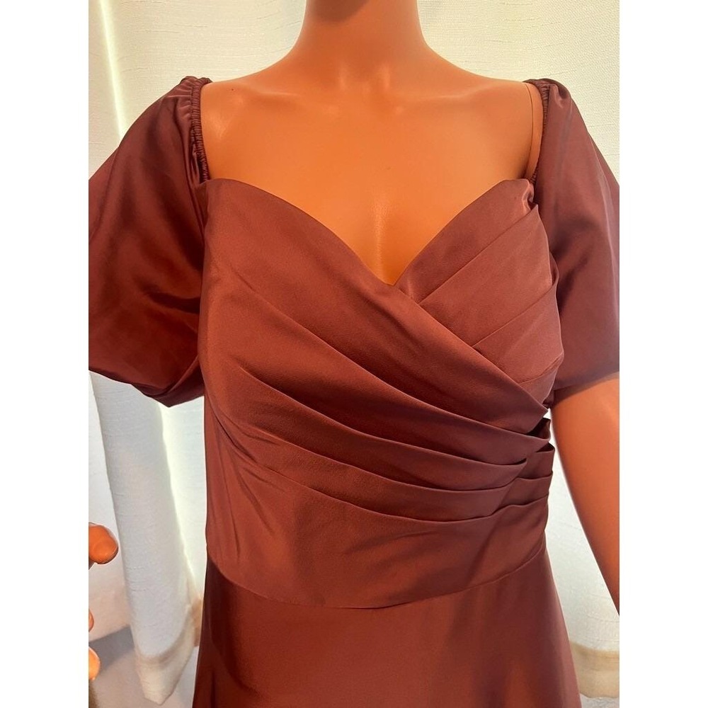 Off Shoulder Gown Cosplay Theater Regency Formal Dress Plus Size 2X approx Mauve - Picture 7 of 16